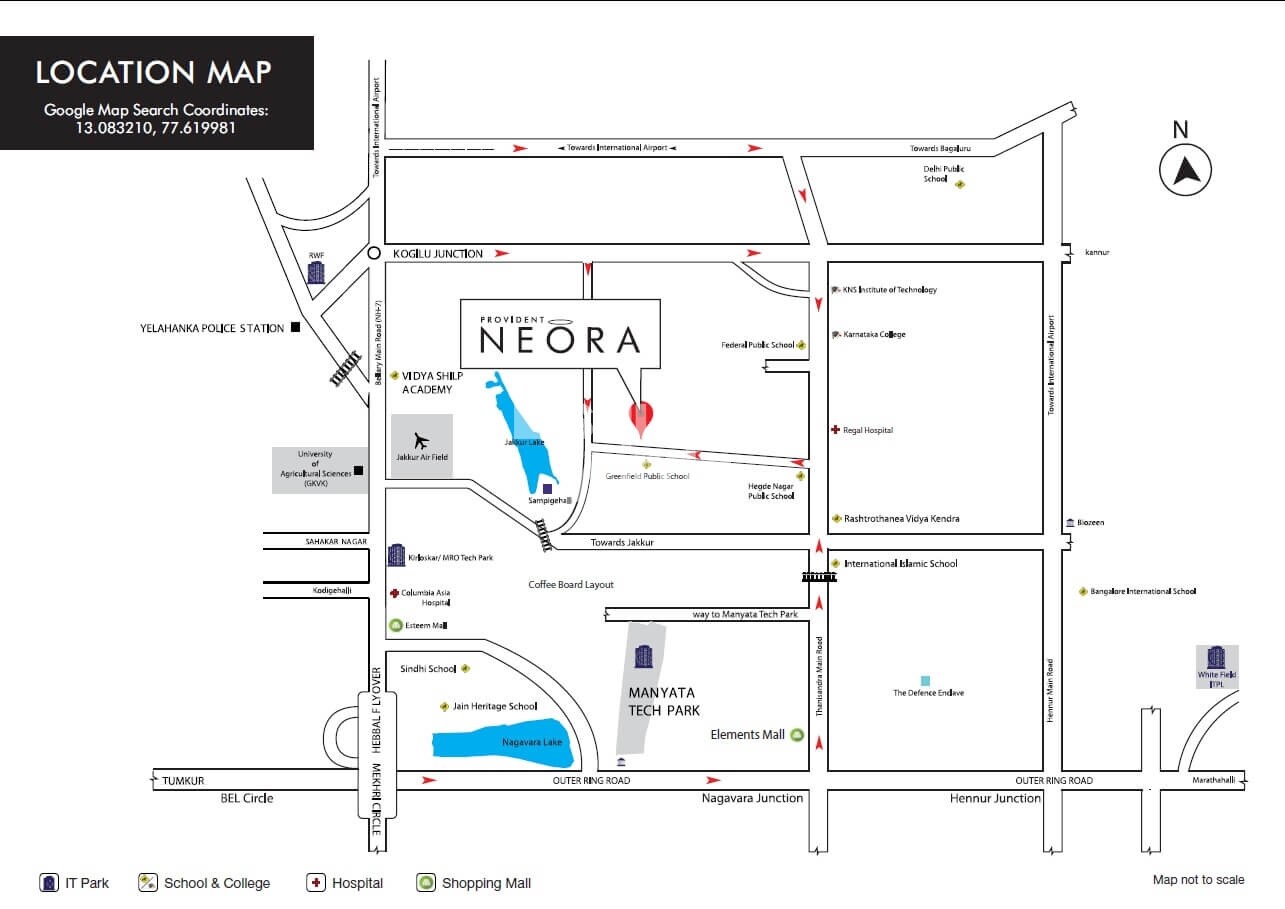 Provident Neora Location Image