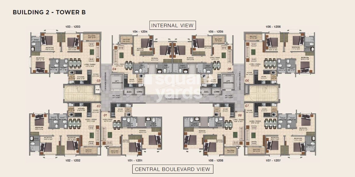 Provident Park Square Floor Plans 4