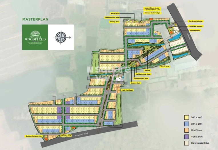 Provident Woodfield Master Plan Image