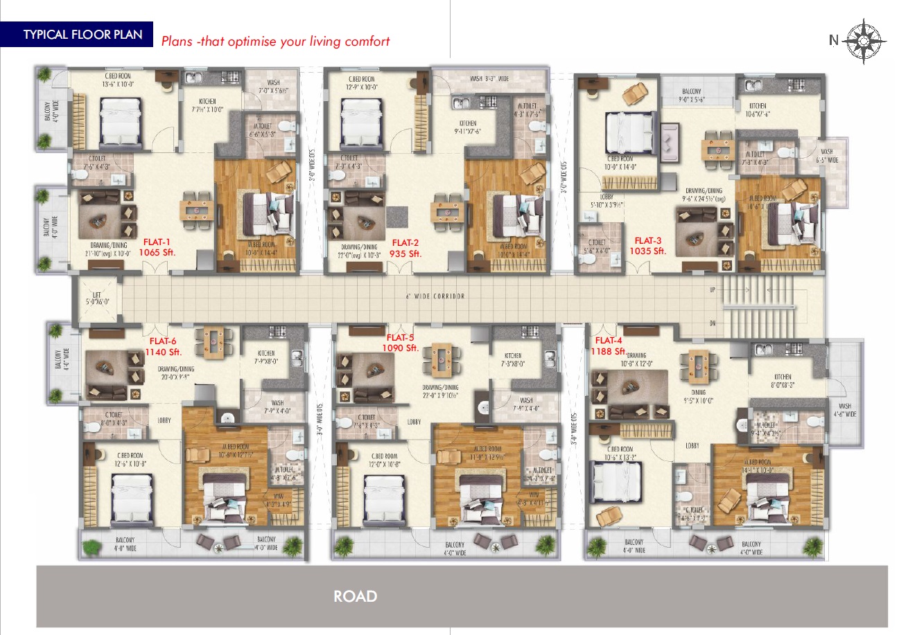 Prudent One Floor Plans