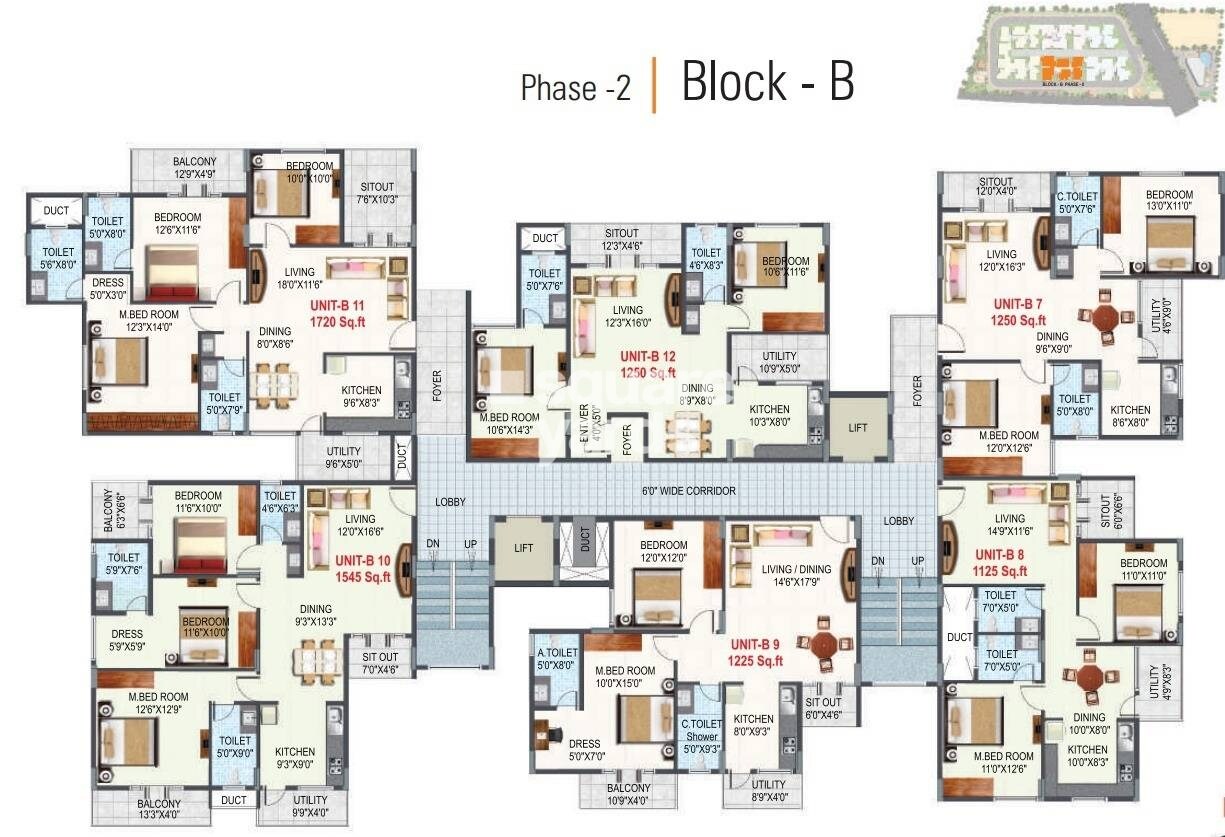 PSR Krish Kamal Floor Plans 3