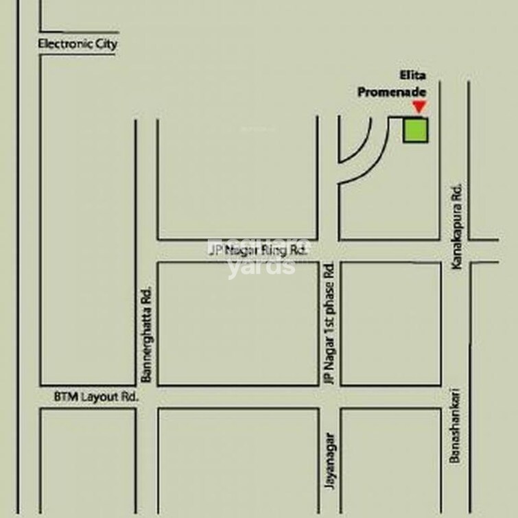 Puravankara Elita Promenade Location Image