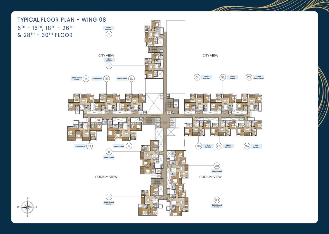 Puravankara Northern Lights Floor Plans 2