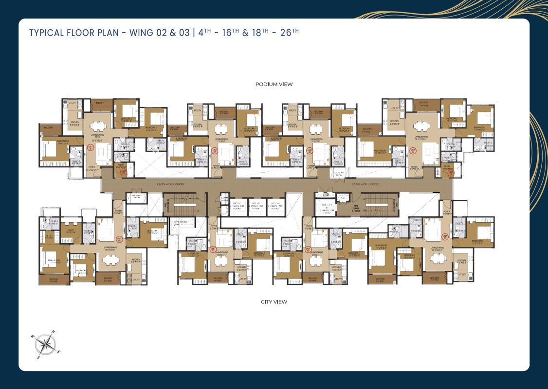 Puravankara Northern Lights Floor Plans 3
