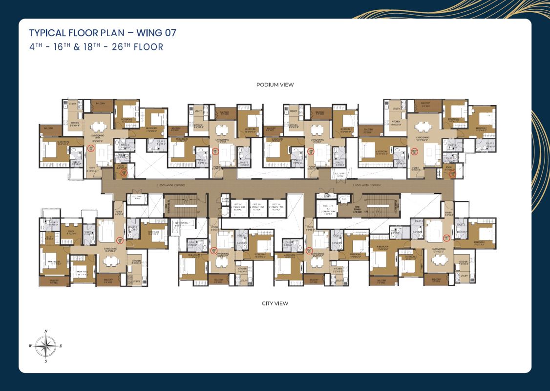 Puravankara Northern Lights Floor Plans 4
