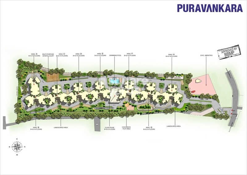Puravankara Purva 270 Degree Master Plan 1