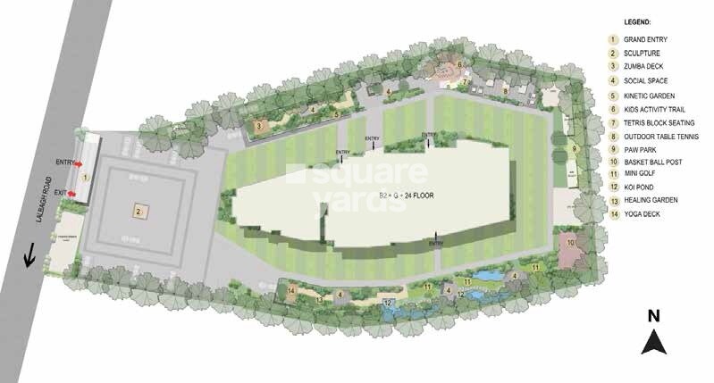 Puravankara Purva Orient Grand Master Plan Image