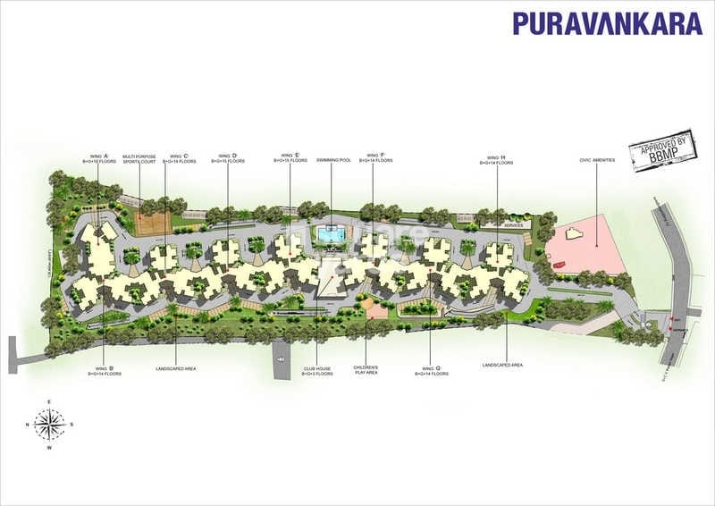 Puravankara Purva Season Master Plan Image