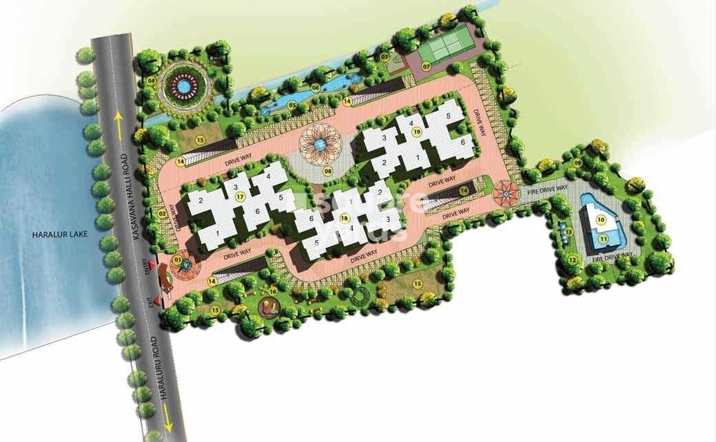 Puravankara Purva Skydale Master Plan Image
