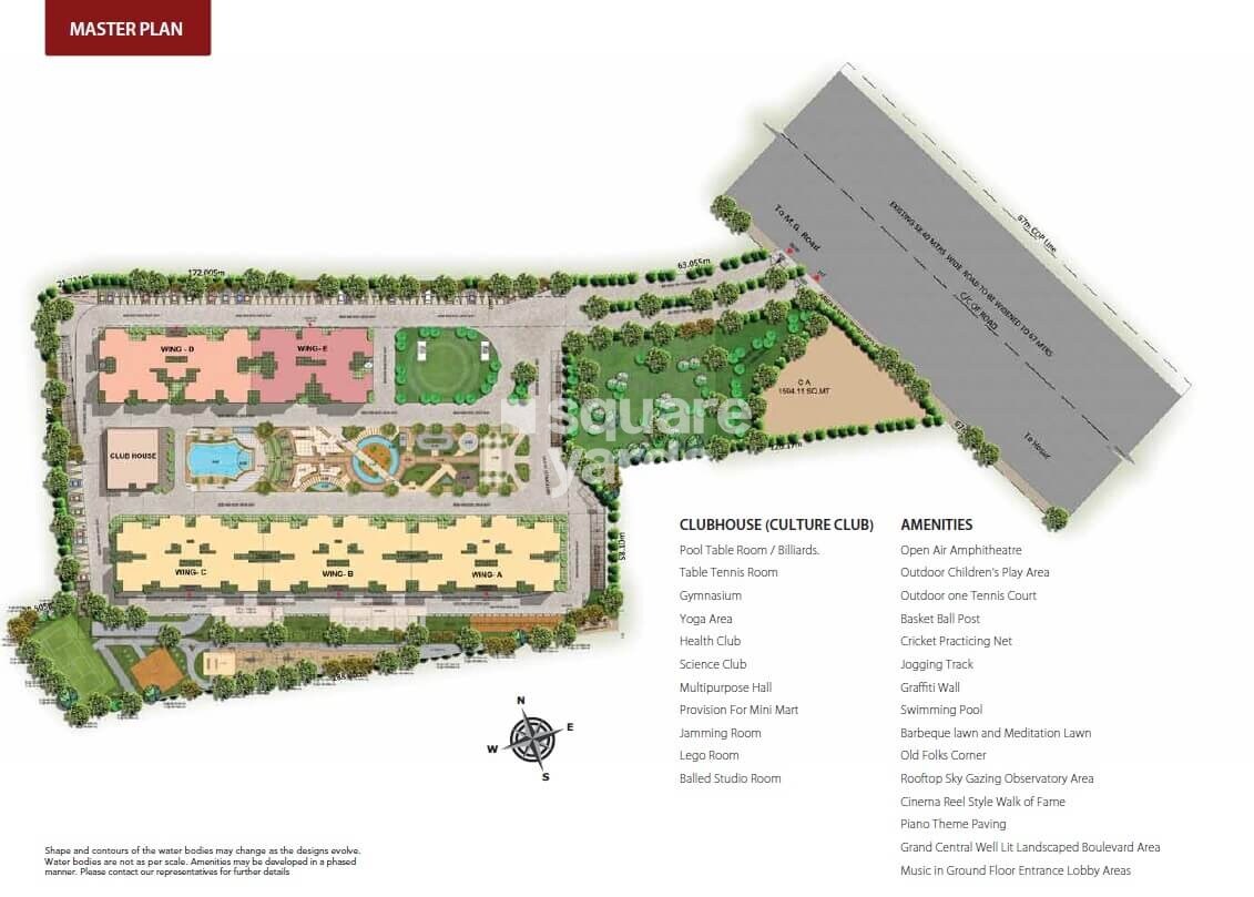 Puravankara Purva Westend Master Plan 1
