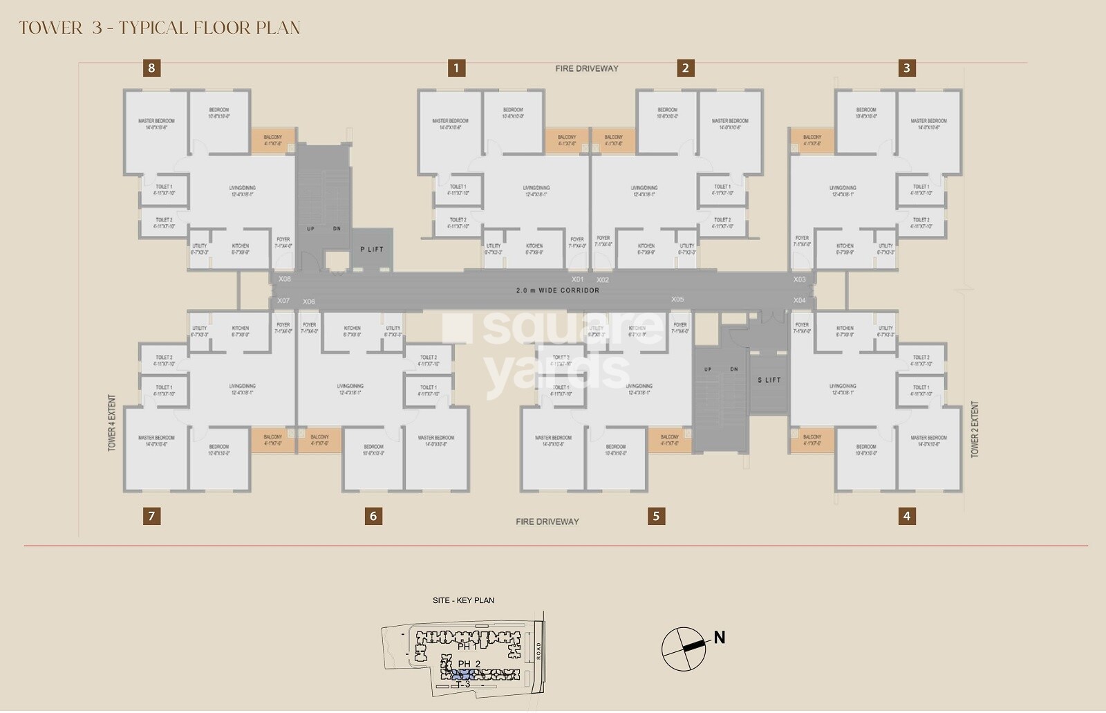 Puravankara Purva Zenium Floor Plans 1
