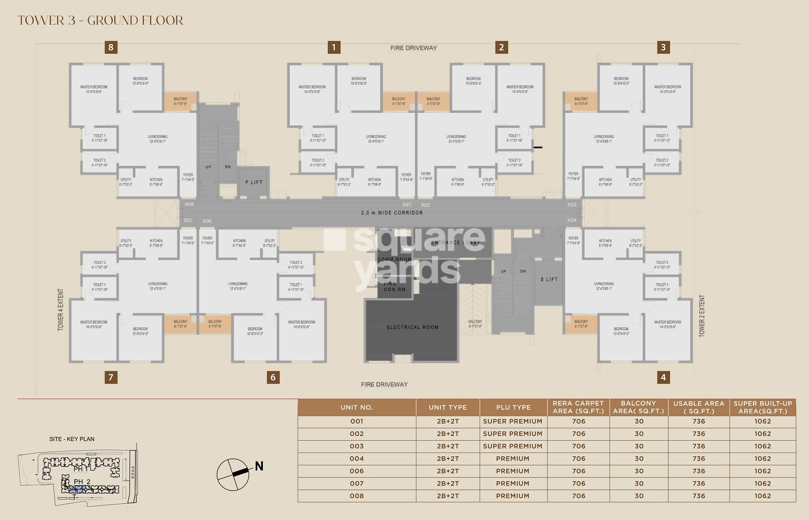 Puravankara Purva Zenium Floor Plans 2