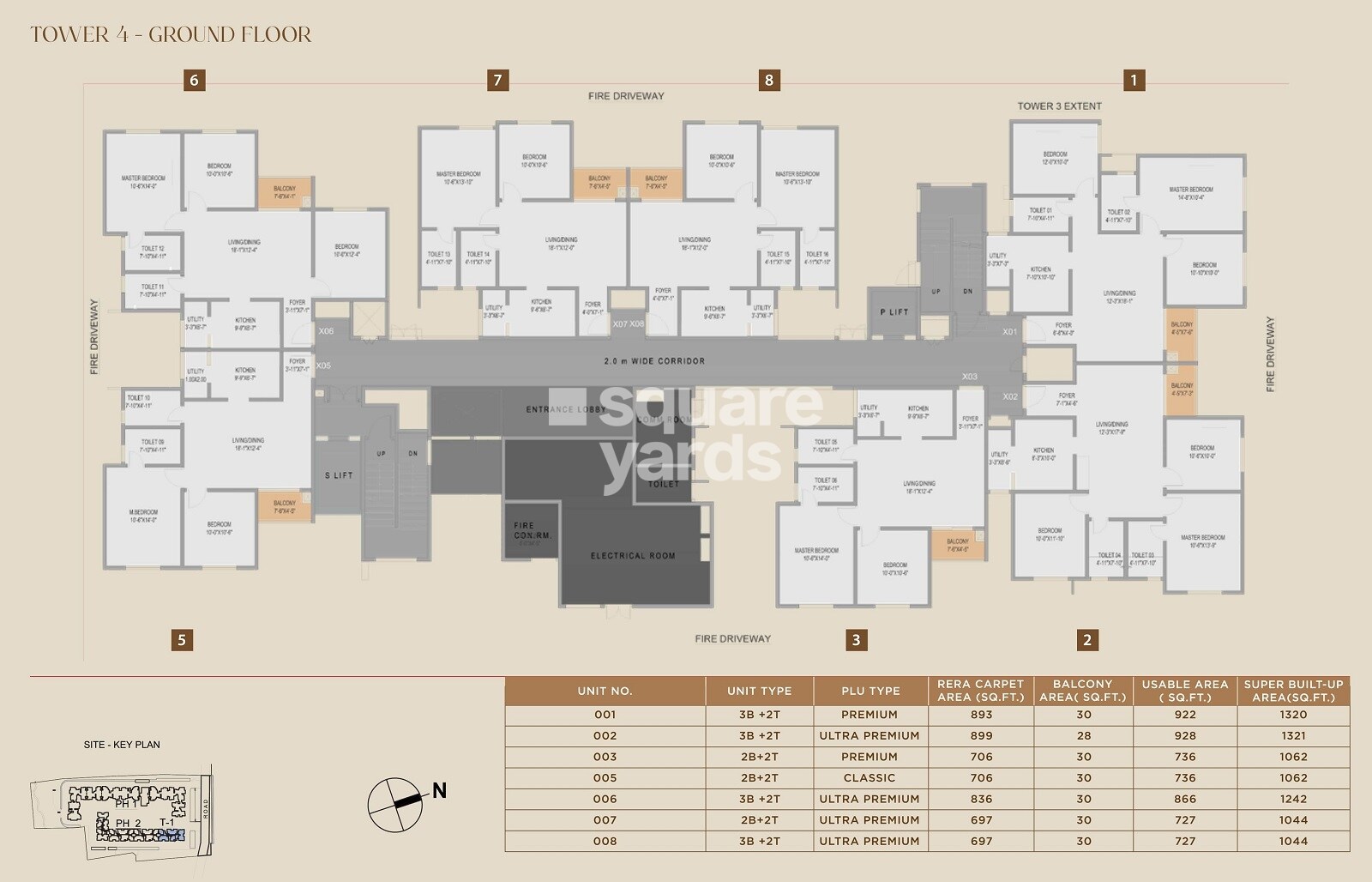 Puravankara Purva Zenium Floor Plans 3