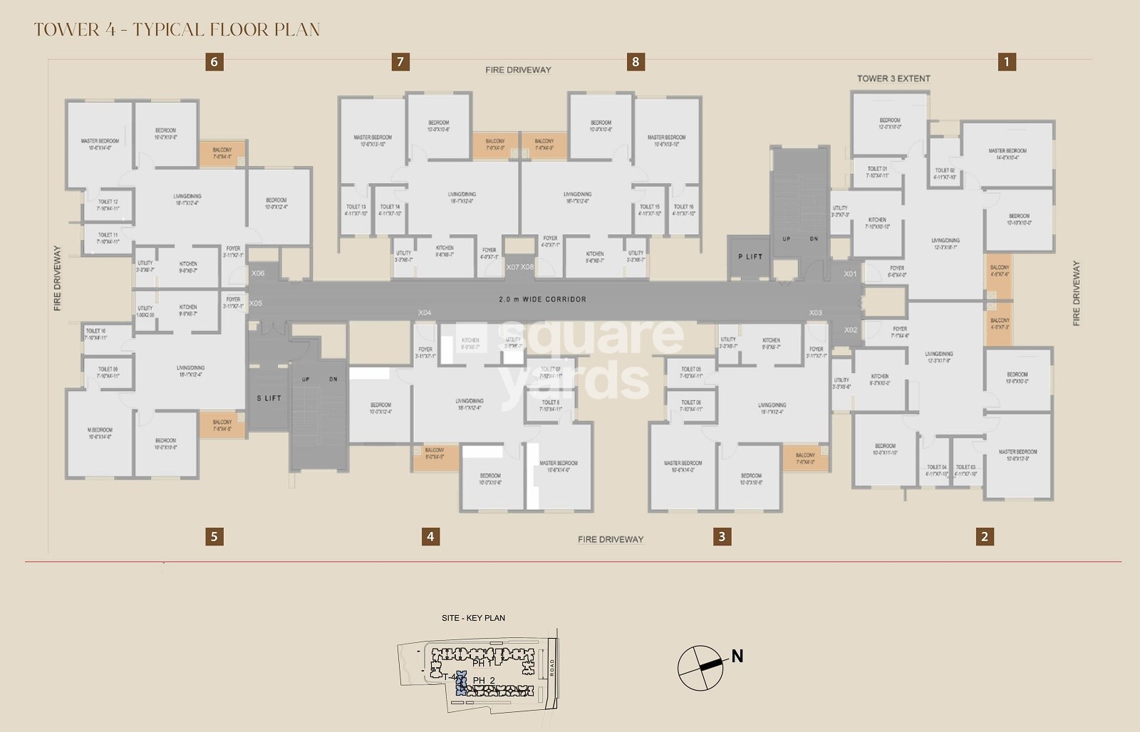 Puravankara Purva Zenium Floor Plans 4