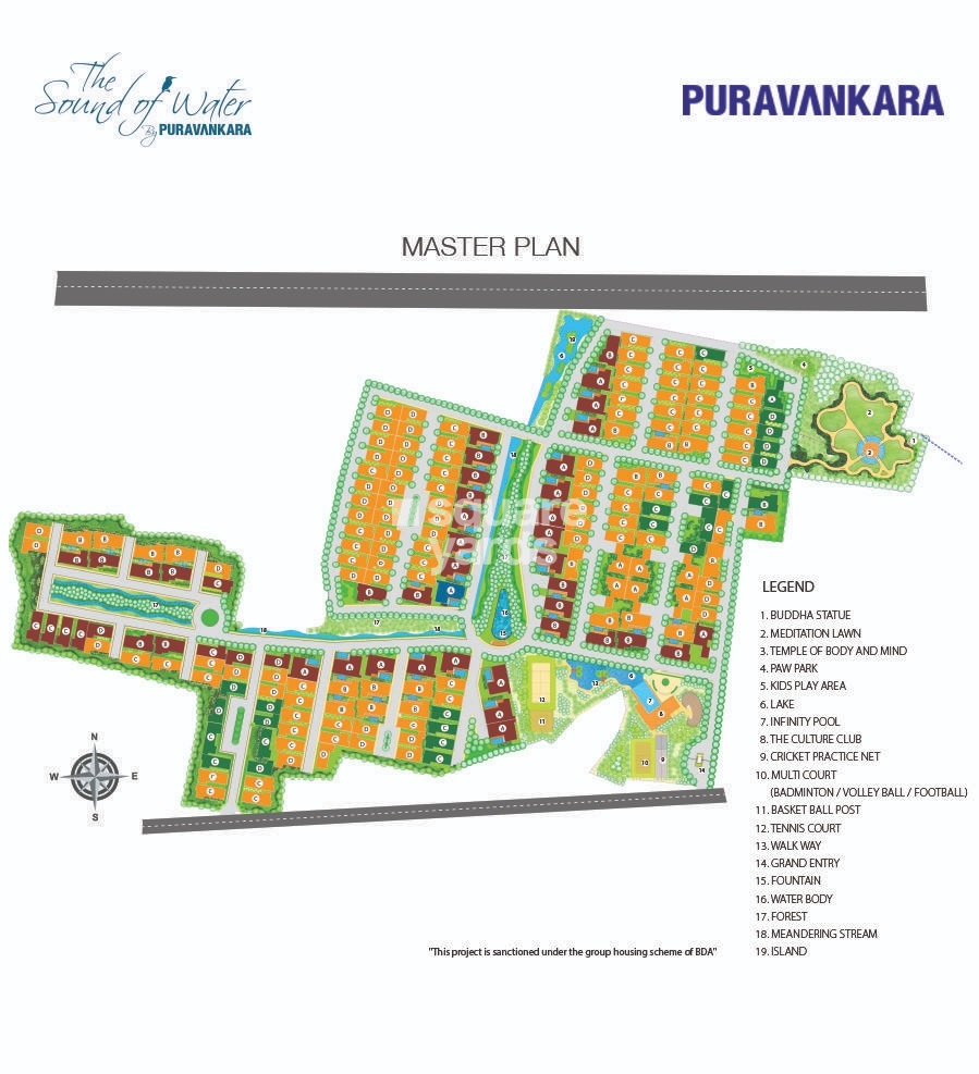 Puravankara The Sound of Water Phase 2 Master Plan Image