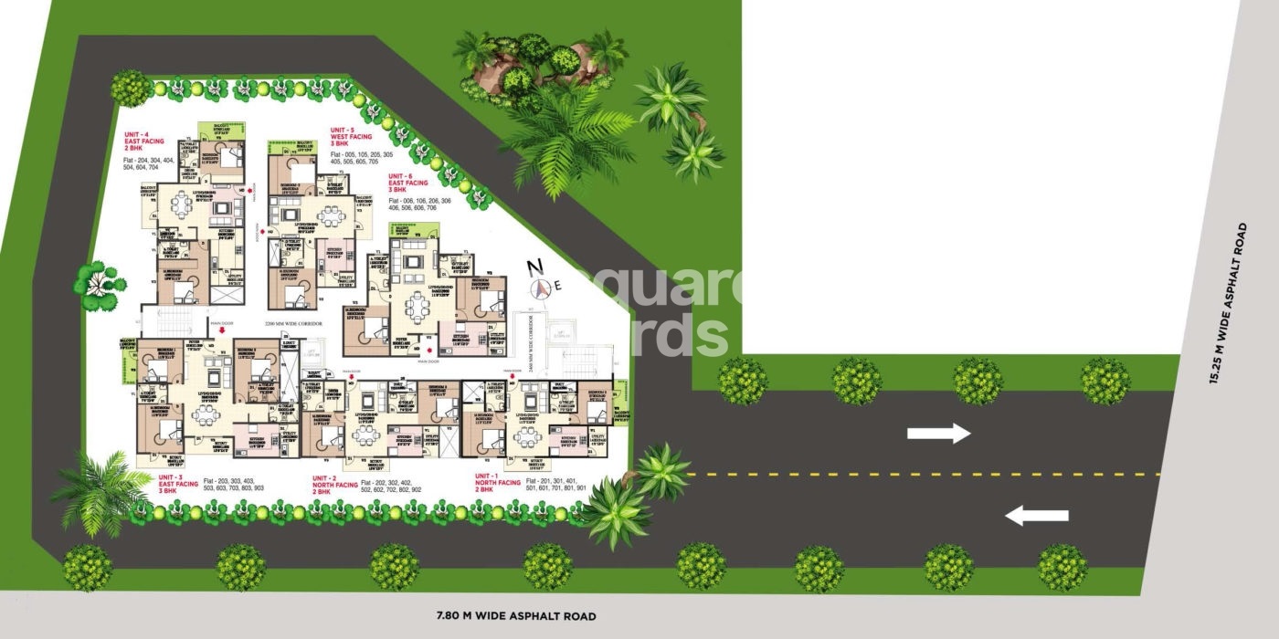 Purple Habiqo Floor Plans