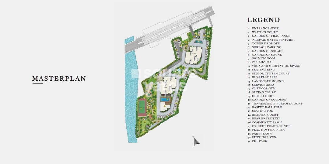 Purva-Blubelle_an aerial view of a school board with a cartoon character on it