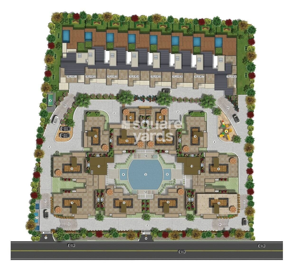 Purva Coronation Square Master Plan Image