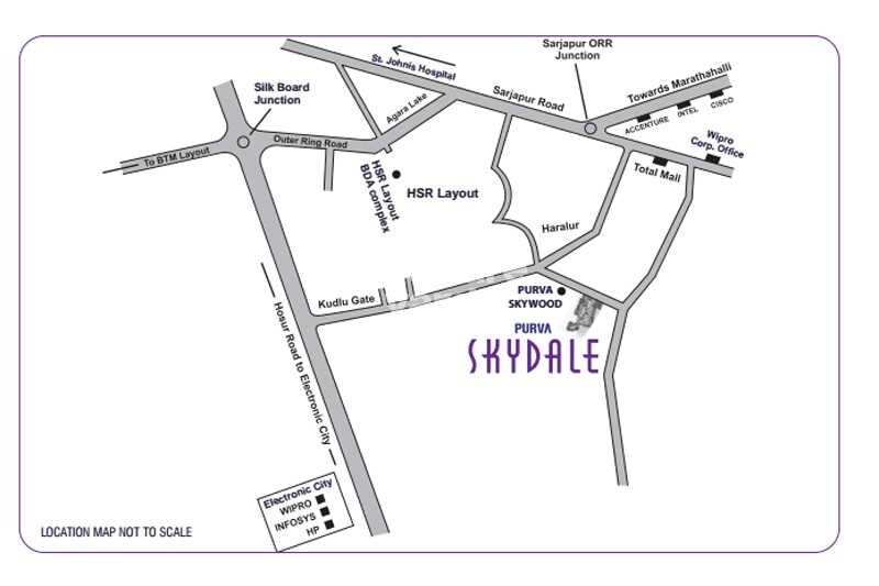 Purva Skydale Location Image