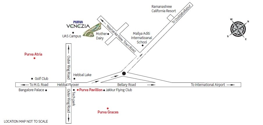 Purva Venezia Location Image