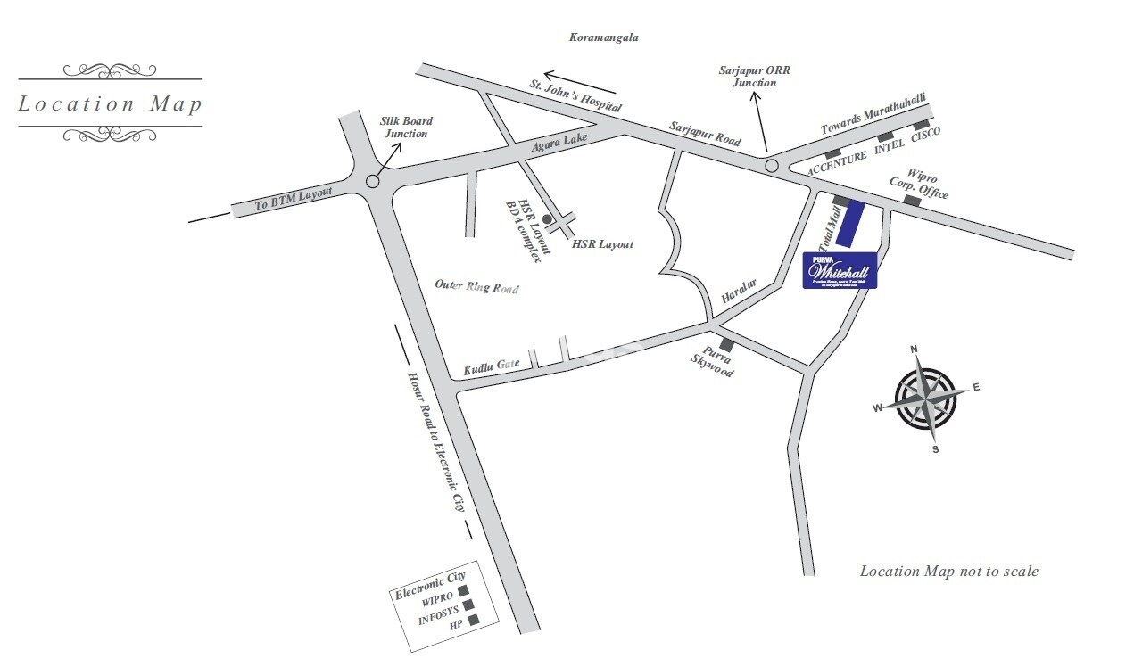 Purva Whitehall 3 Location Image