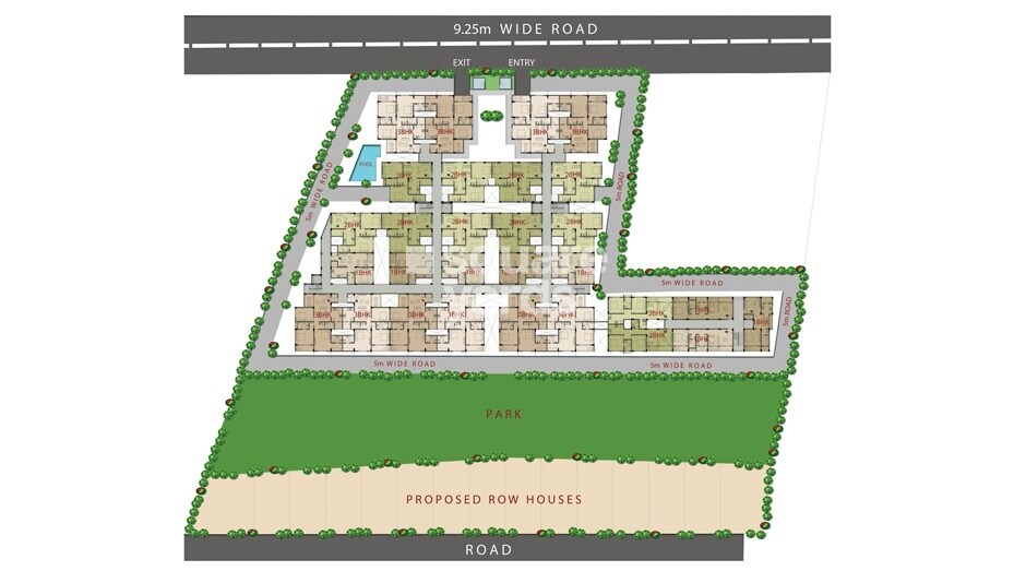 Pushpam E Town Master Plan 1