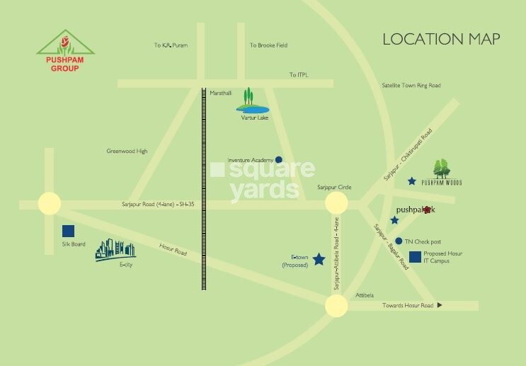 Pushpam Woods Location Image