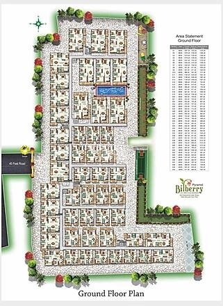 Pyramid Bilberry Floor Plans