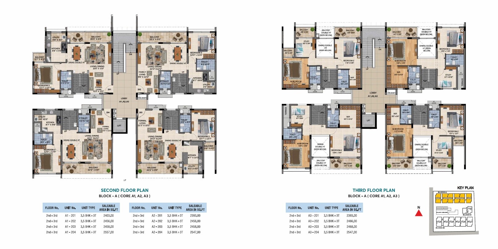 Radiance Floresta Floor Plans 2