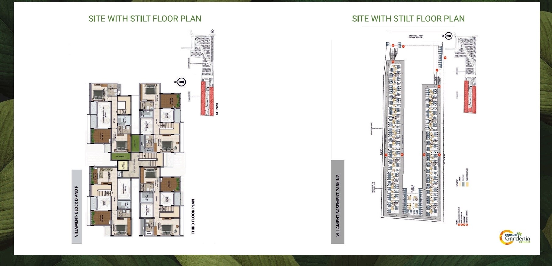 Radiance Gardenia Floor Plans