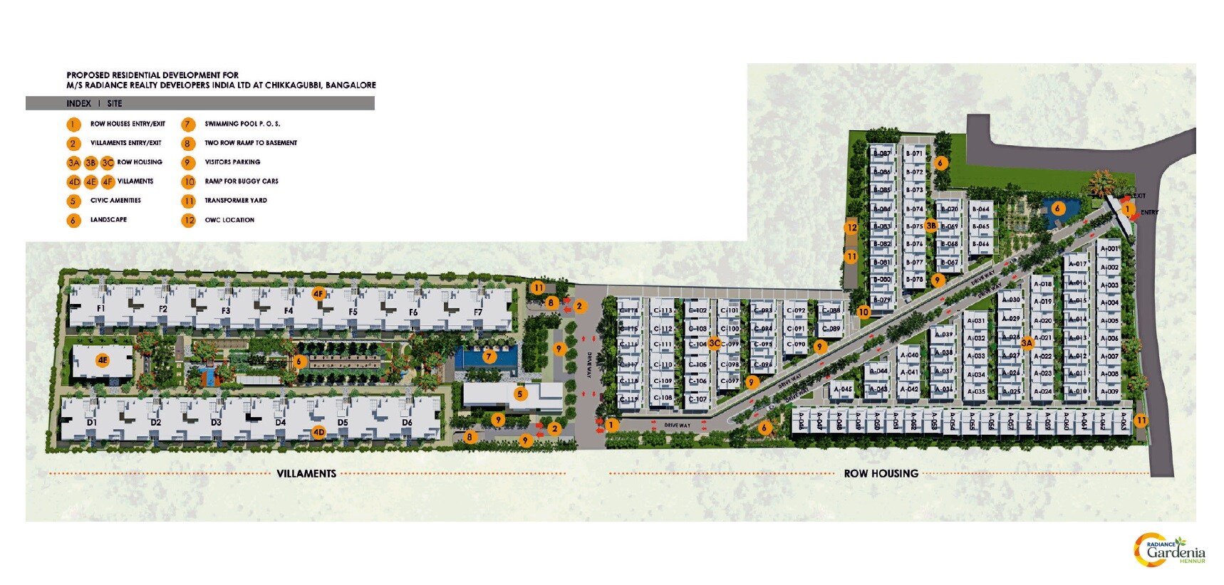 Radiance Gardenia Master Plan Image