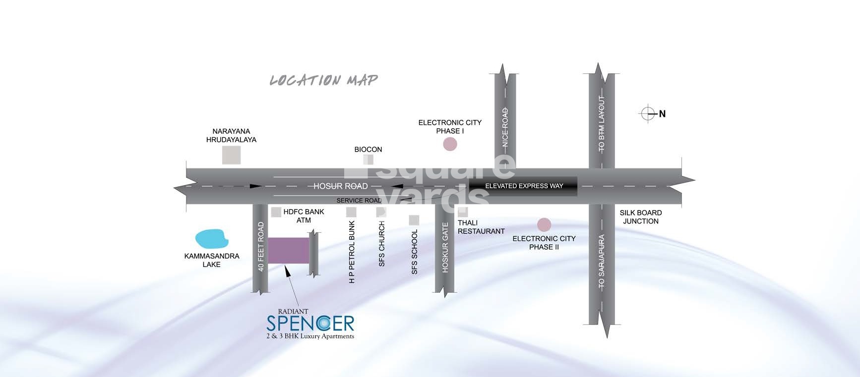 Radiant Spencer Annex Location Image