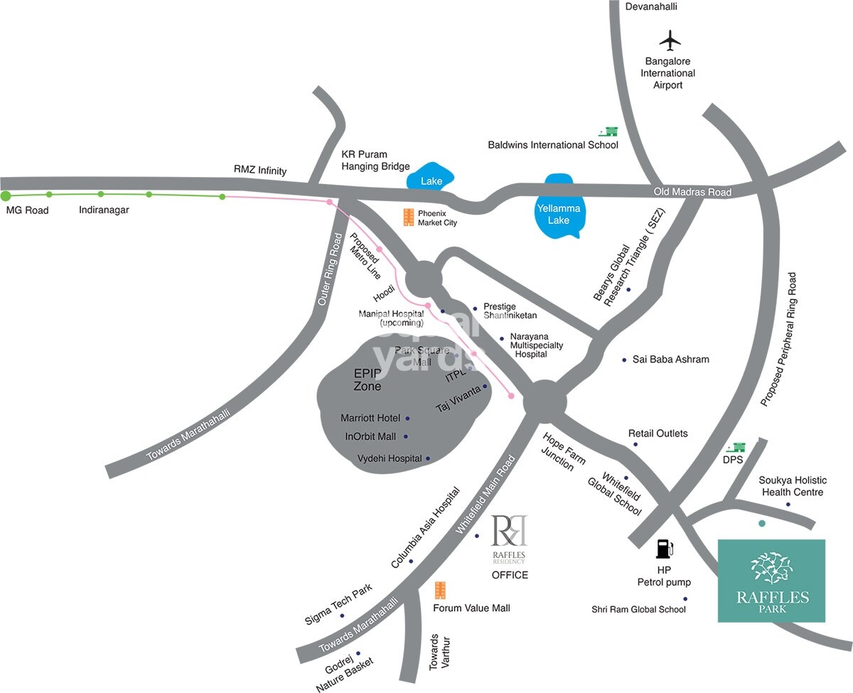 Raffles Park Location Image