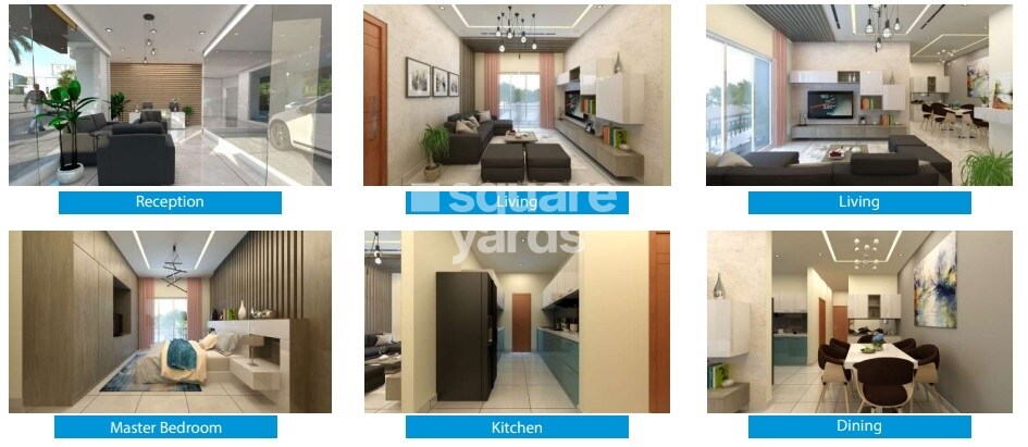 Raja Four Squares Apartment Interiors