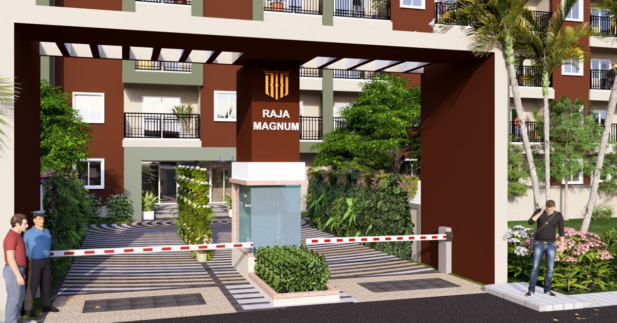 Raja Magnum Entrance View