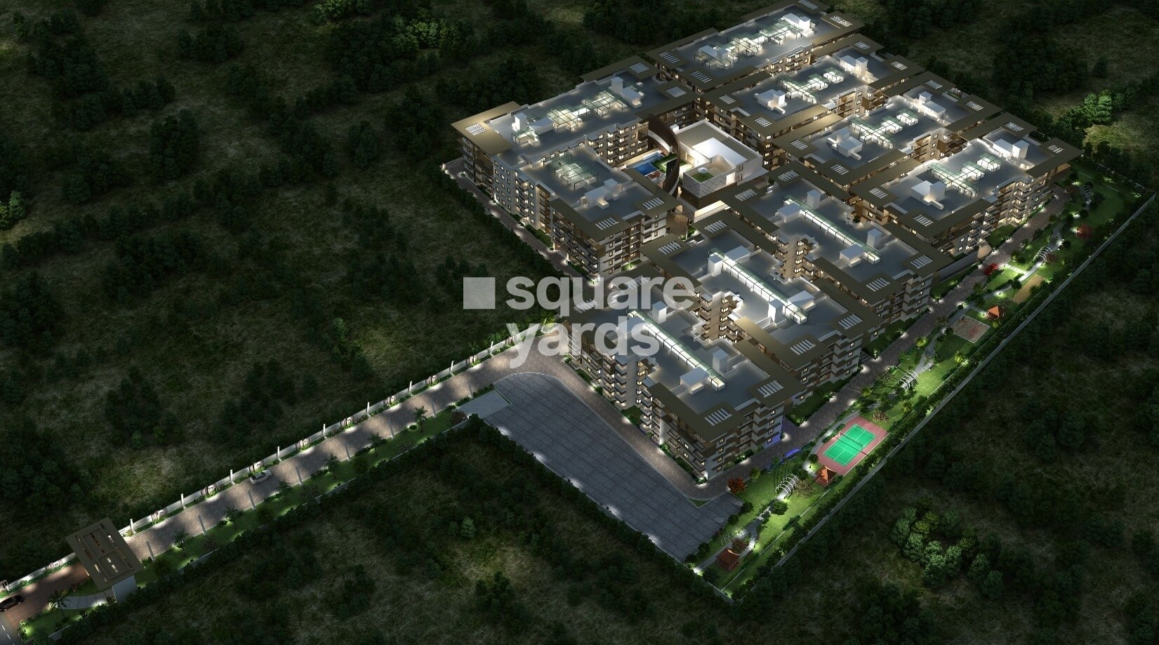 Raja Ritz Avenue Tower View 2