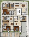 Rajarajeshware Panchsheel Enclave Floor Plans