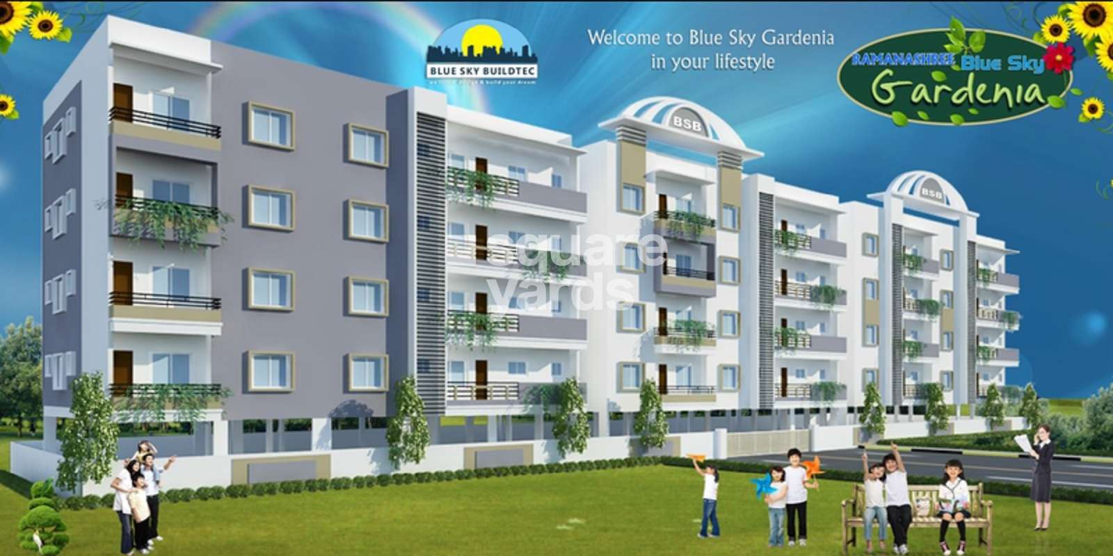 Ramanashree Blue Sky Gardenia Cover Image