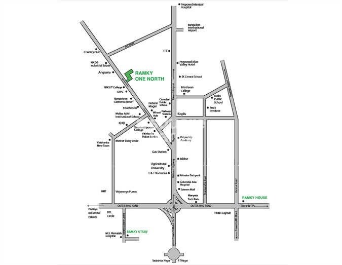 Ramky One North Phase II Location Image