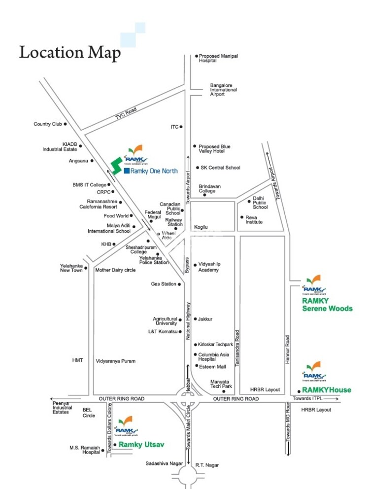 Ramky One North Location Image