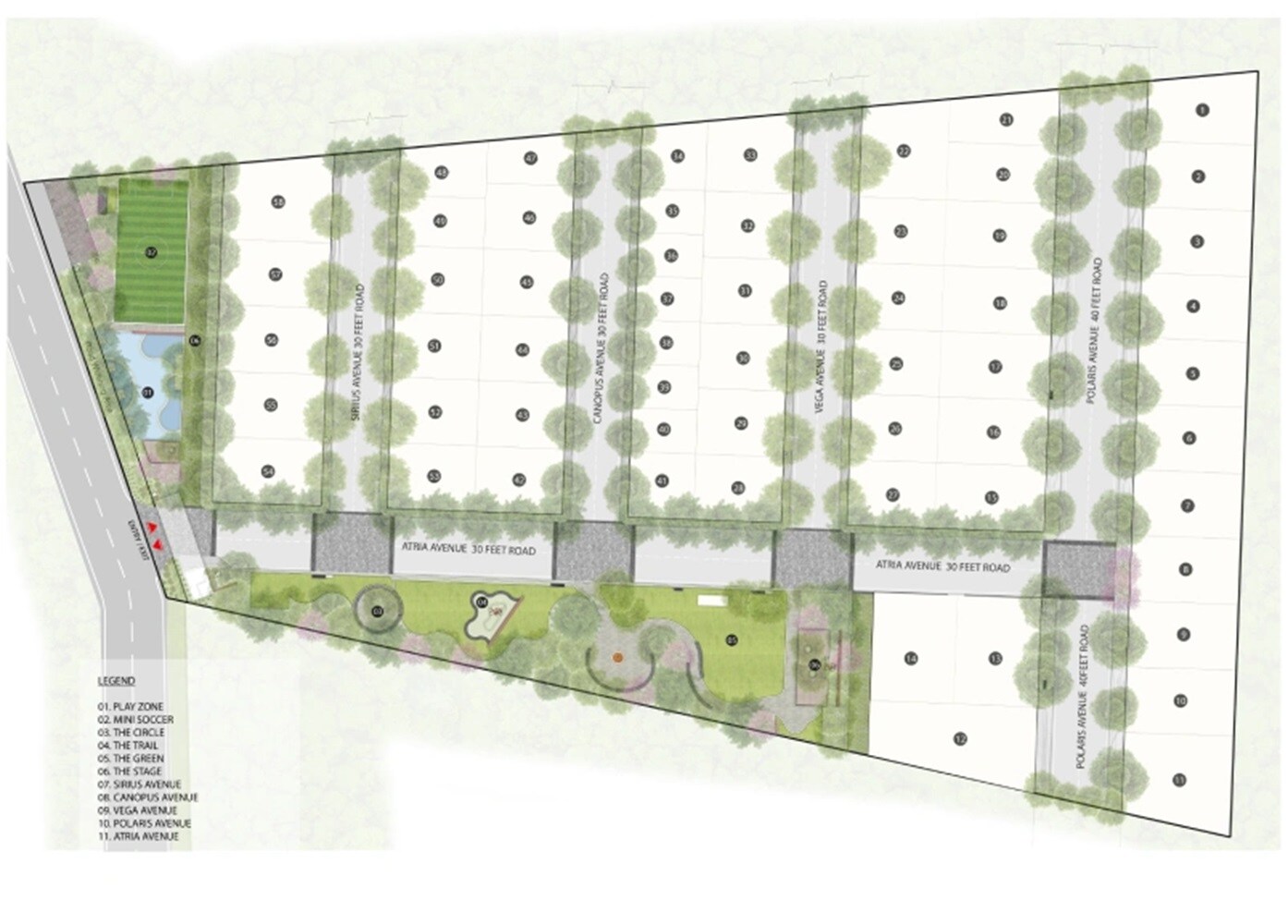 Raun E City Scape Master Plan 1