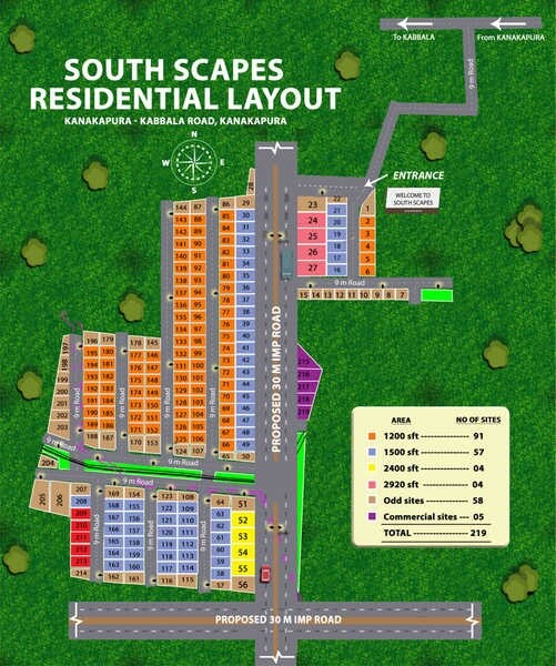 Realwealth Southscapes Master Plan 1