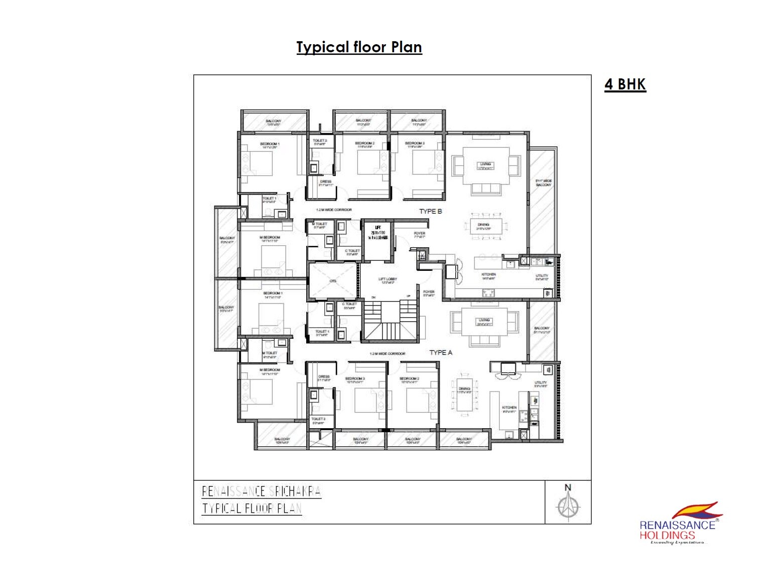 Renaissance Srichakra Floor Plans