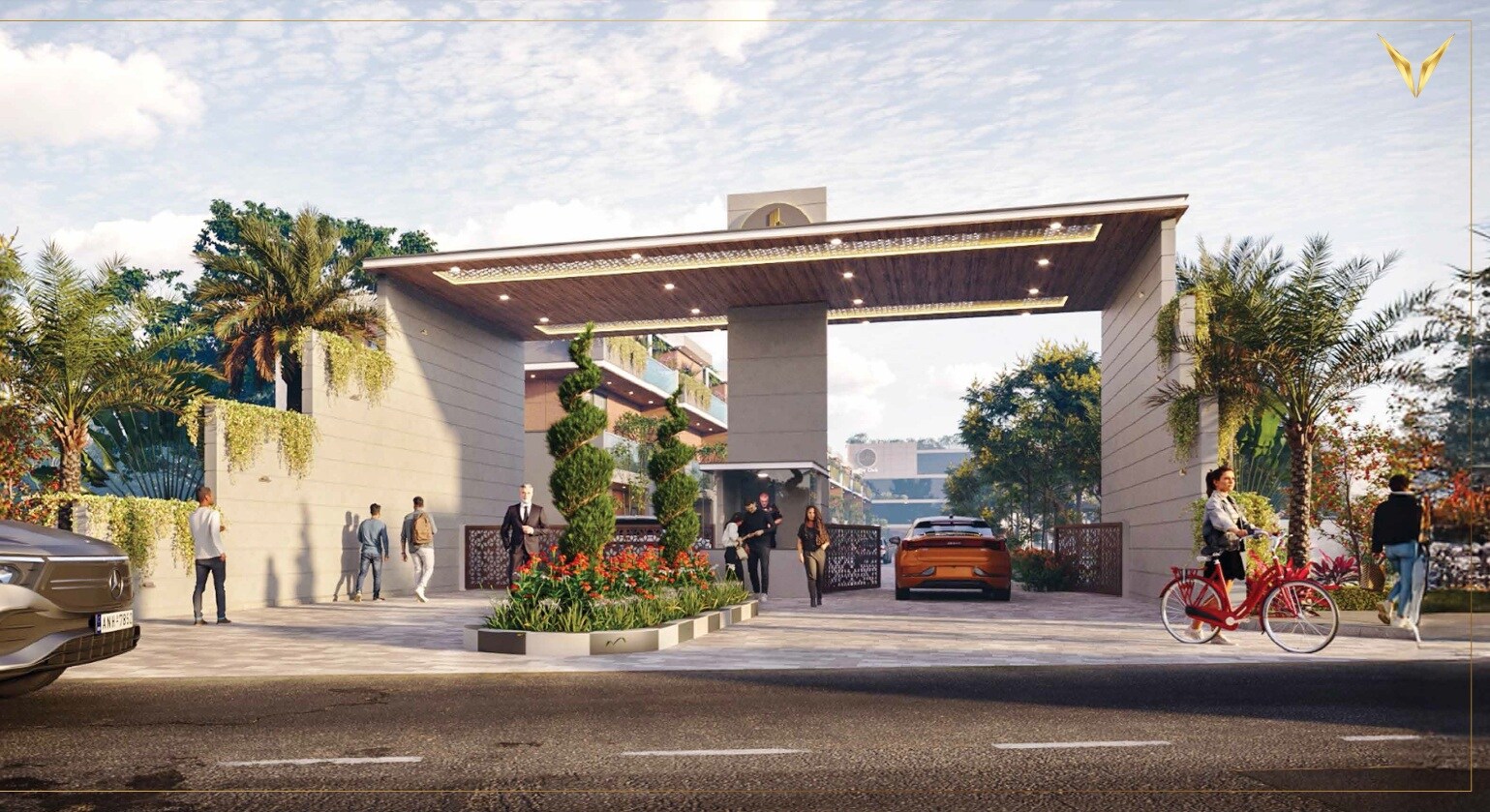 Ridhi Vivanta Entrance View