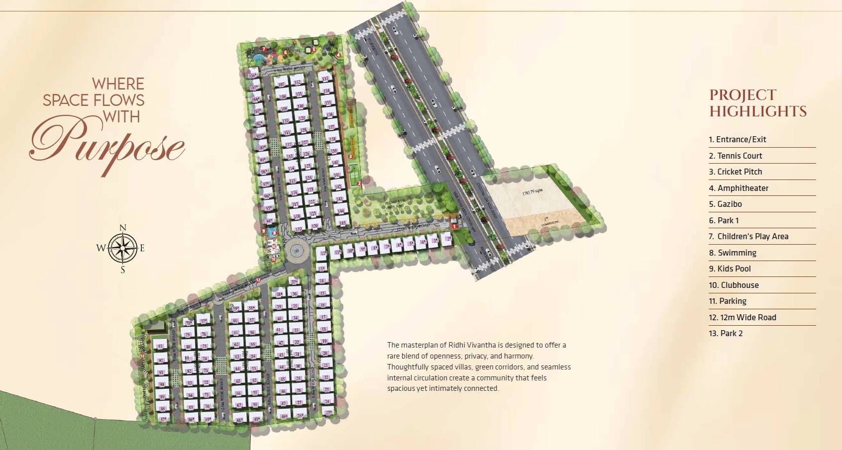 Ridhi Vivanta Master Plan Image