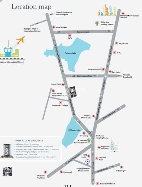 RJ Lake Gardenia Location Image