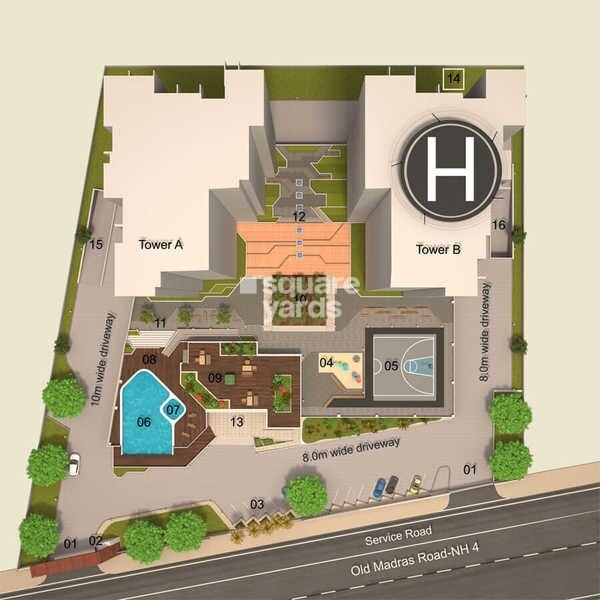 RJ Lake Gardenia Master Plan Image