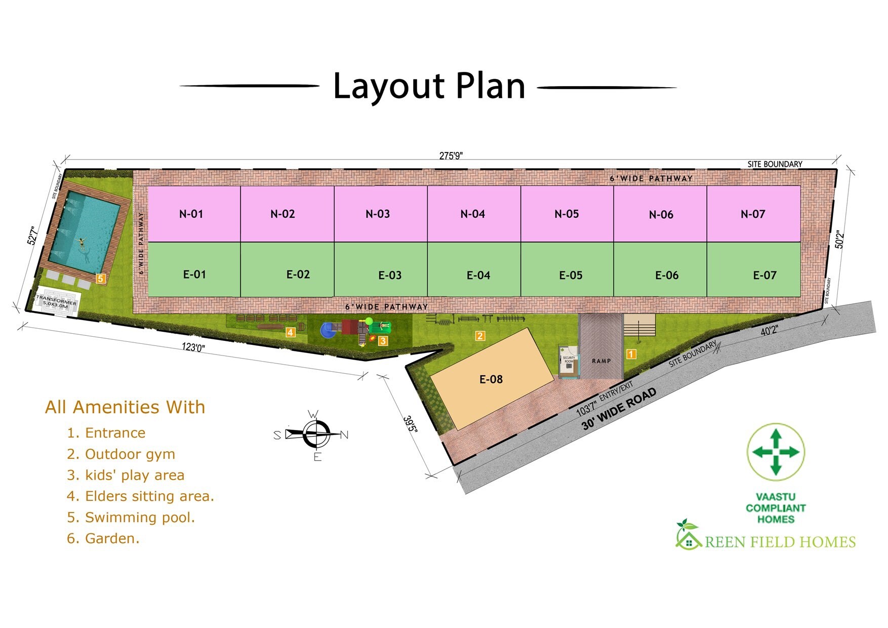 RK Green Field Homes Master Plan 1