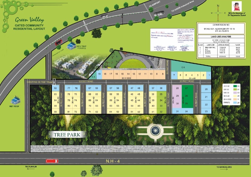 RK Green Valley Master Plan Image