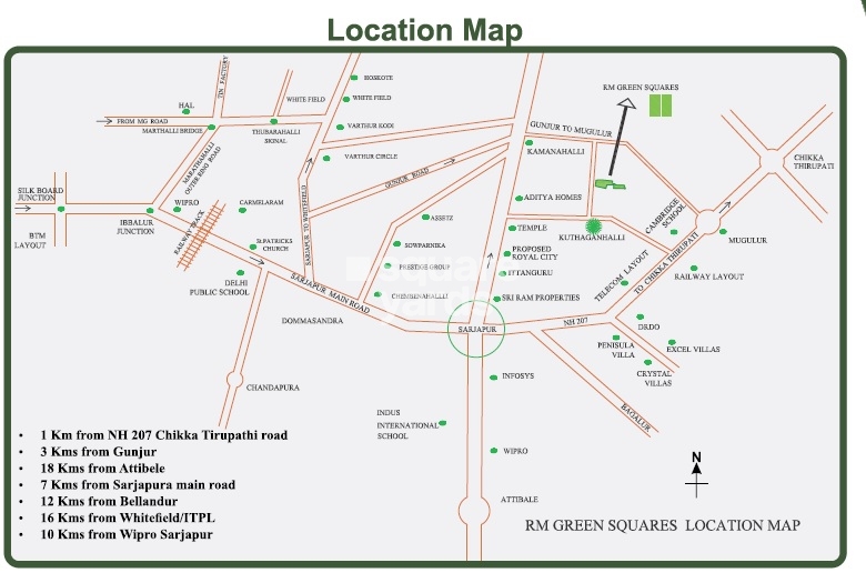 RM Green Square Location Image